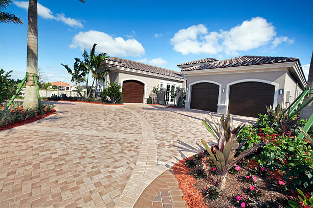 Permeable Paver Driveway in Chase City, VA